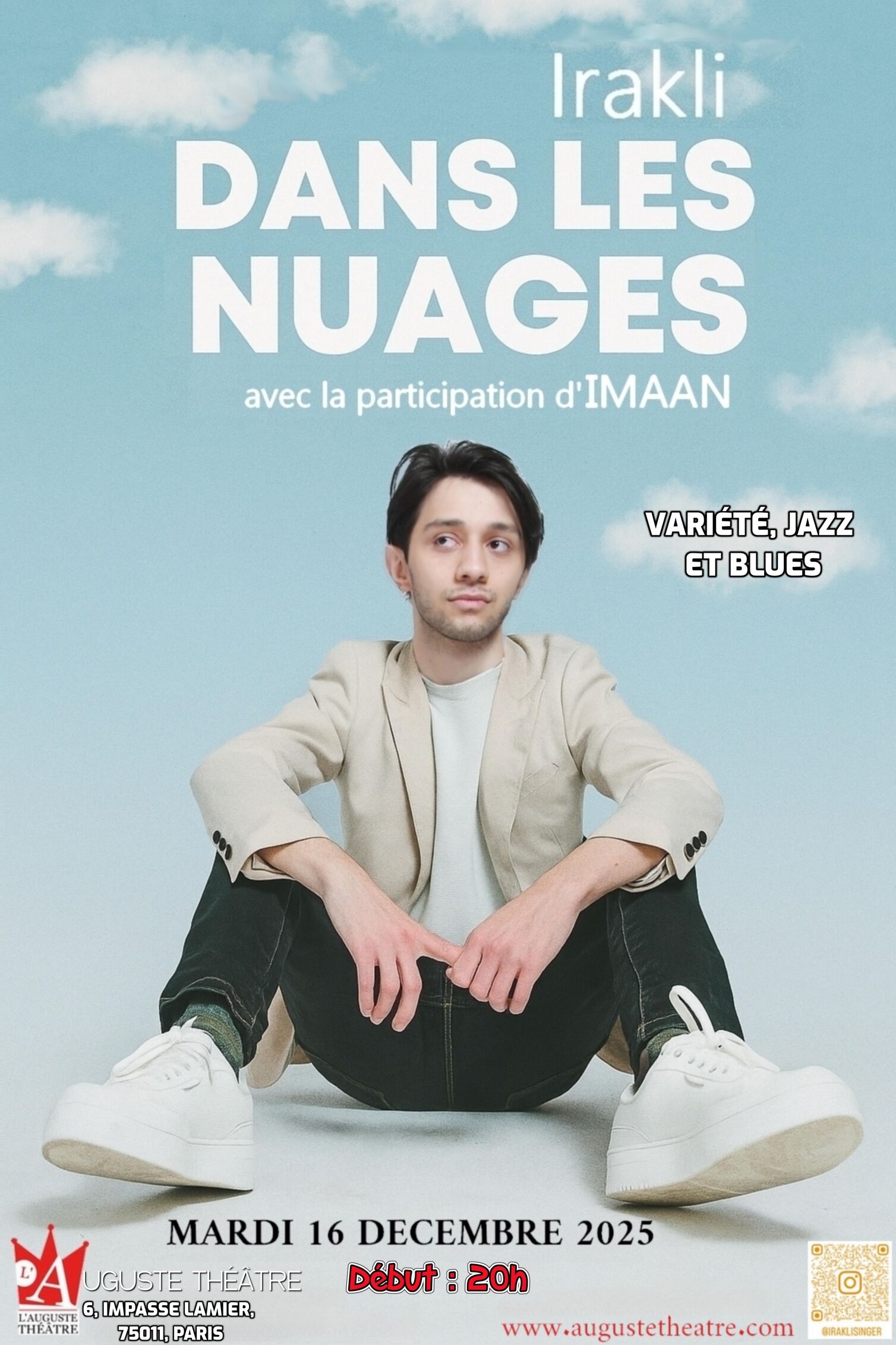 Irakli - Dans les nuages - variété, jazz et blues